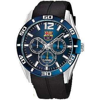 Lorus montre f.c.b.multf.esf.blue watch for Men Analog Quartz with Rubber Bracelet RP633BX9