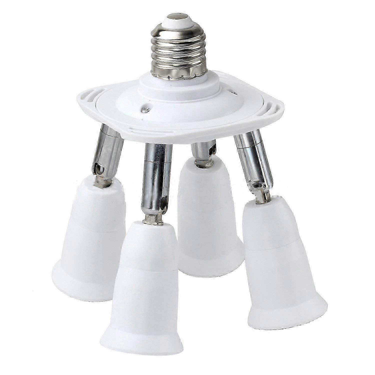 4-Port E27 Lamp Holder Splitter