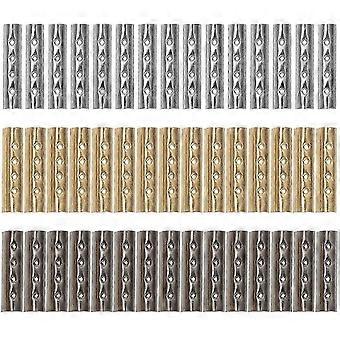 Metal Rope Buckles for Shoelace Repair, 150Pcs Durable Aglets, 2cm Protective Cord Ends for DIY Shoelace Projects