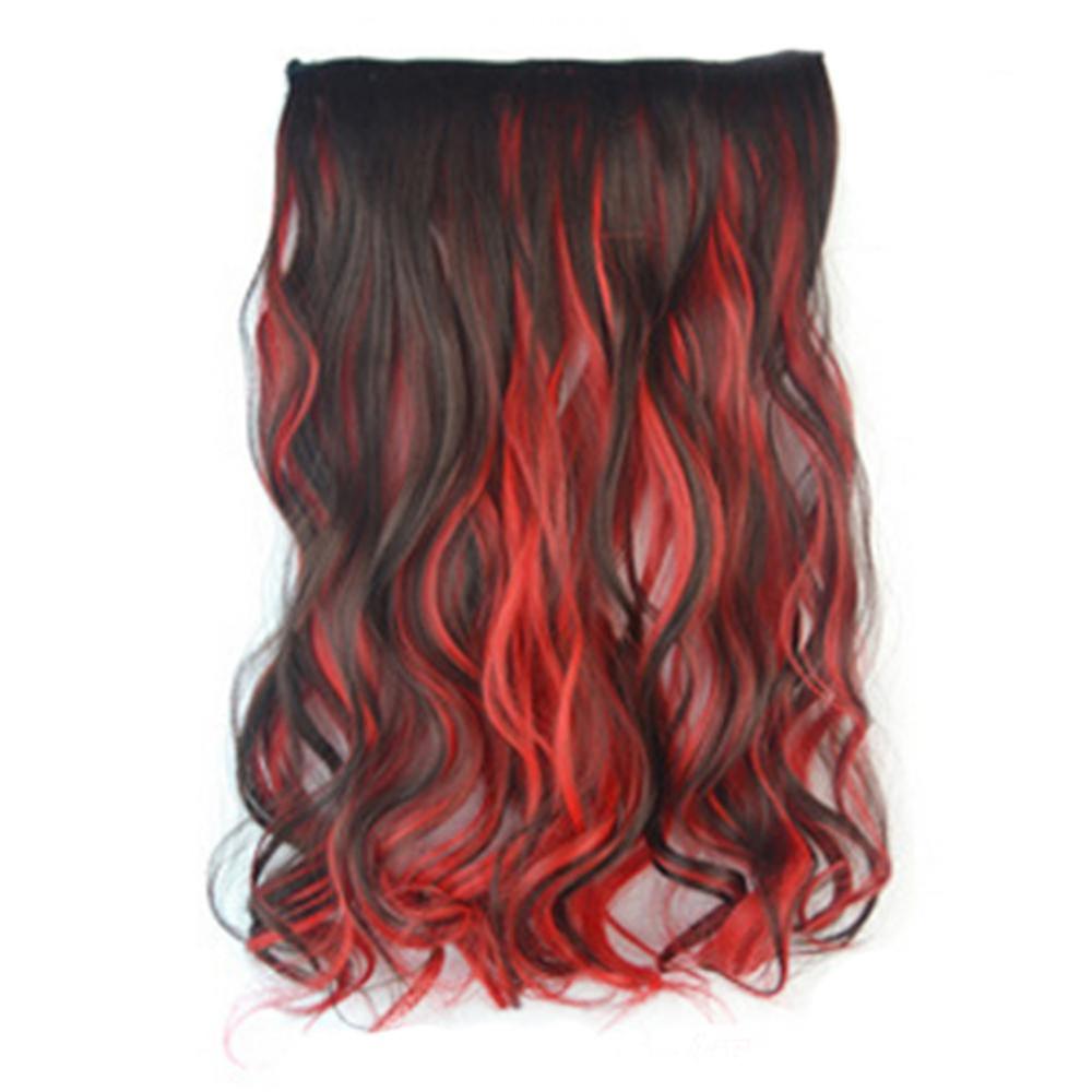Extension Long Curled Gradient Ramp Wig