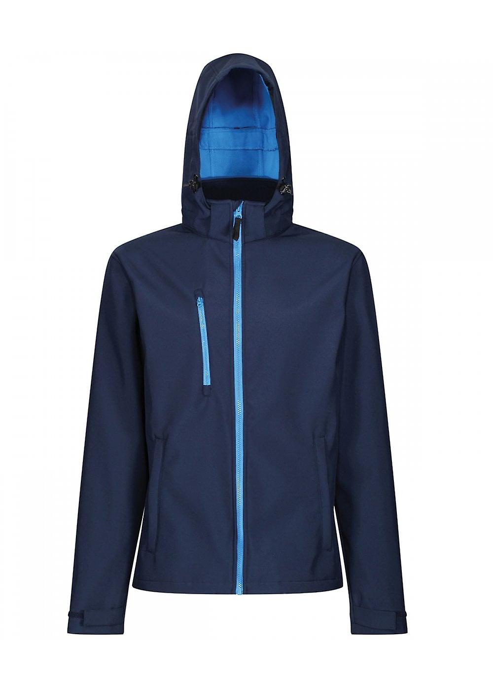 Men's Regatta Professional Venturer 3 Layer Printable Hooded Softshell Jacket TRA701