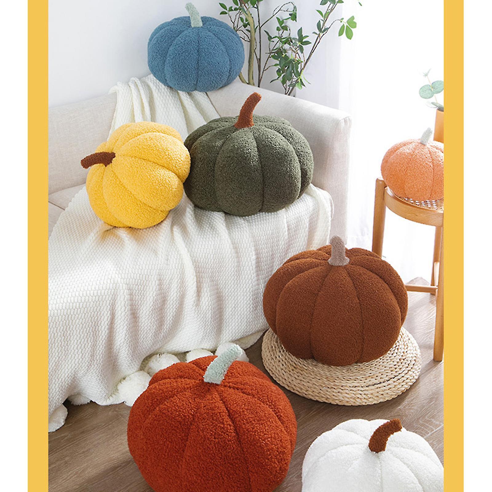 3d Simulated Pumpkin Pillow Plush Pillow Sofa Cushion Happy Halloween ...