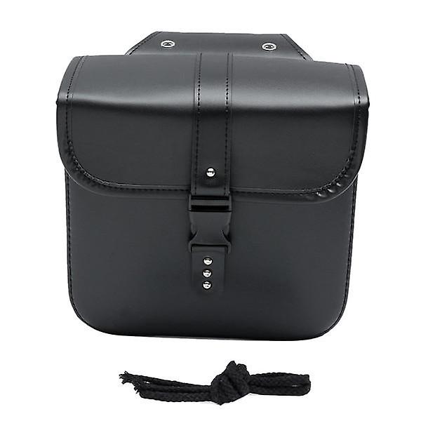 Motorcycle Saddle Bags - Pair Of Bike Side Storage Fork Tool Pouches