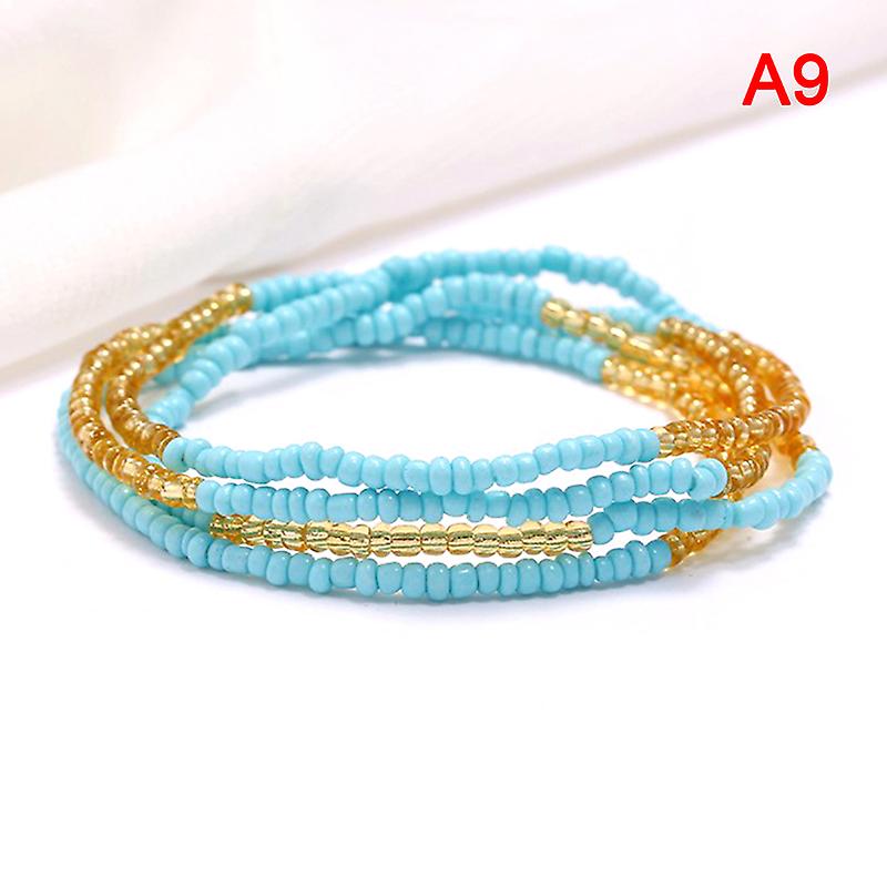 1 Pcs Bohemia Elastic Waist Belly Chain African Belly Chain Waist Beads Body Chain
