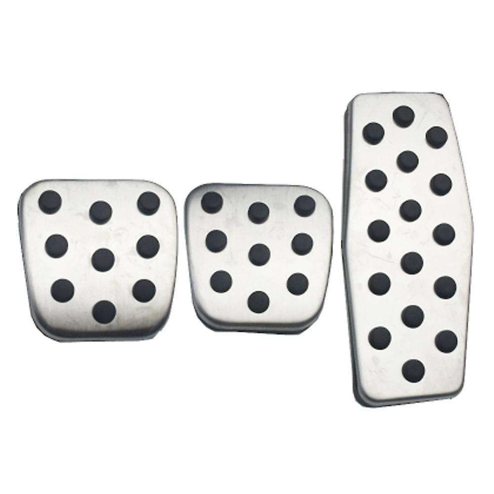 Manual / Auto Stainless Steel Car Pedal Pads Cover For Vauxhall Opel Corsa Cascada Zafira For Buick