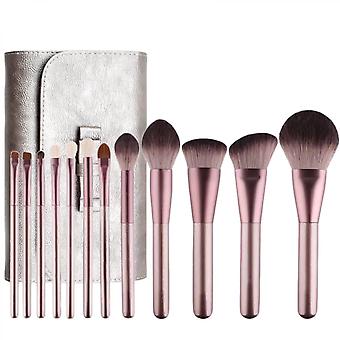 Makeup Brushes Premium Synthetic Foundation Powder Concealers Eye Shadows Makeup 12 Pcs Brush Set