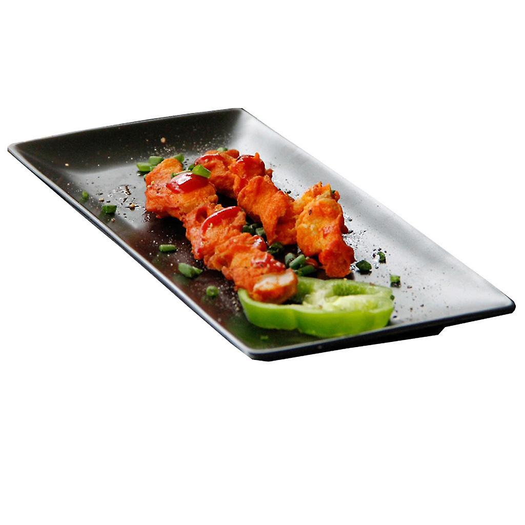 Rectangle Ceramic Dessert Serving Tray Porcelain Dish BBQ Hot Pot Plate