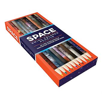 Lápis de cor Space Swirl - Chronicle Books