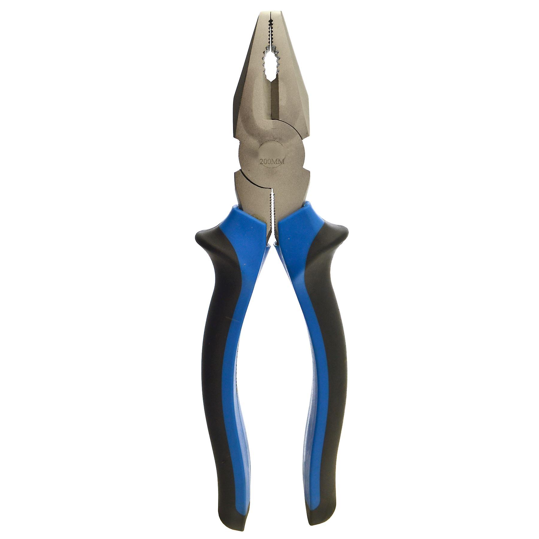 8" / 200mm Heavy Duty Engineer Combination Combo Soft Grip Pliers Plier