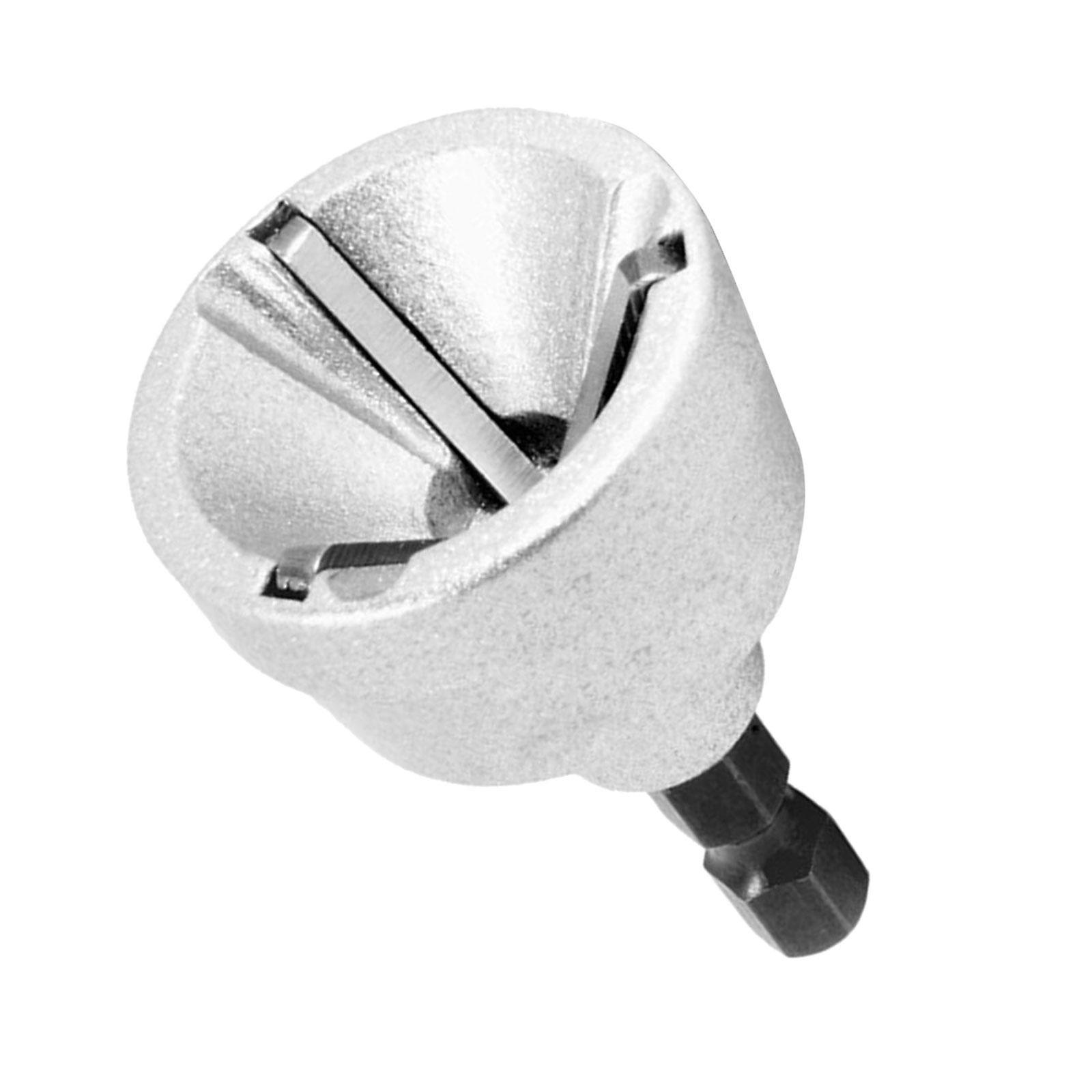 Chamfering Drill Bit Woodworking Home Building Engineering DIY Quick Release