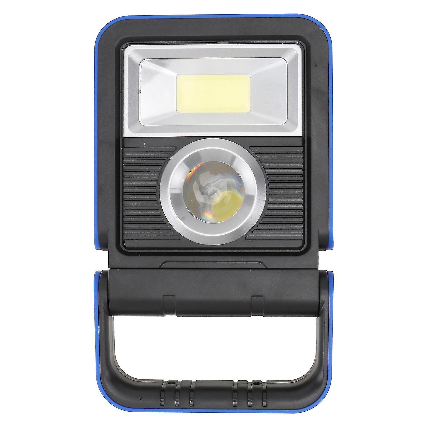 1pc Cob Charging Searchlight Cob Charging Handheld Lamp Led Outdoor Work Light For Outdoor Camping F
