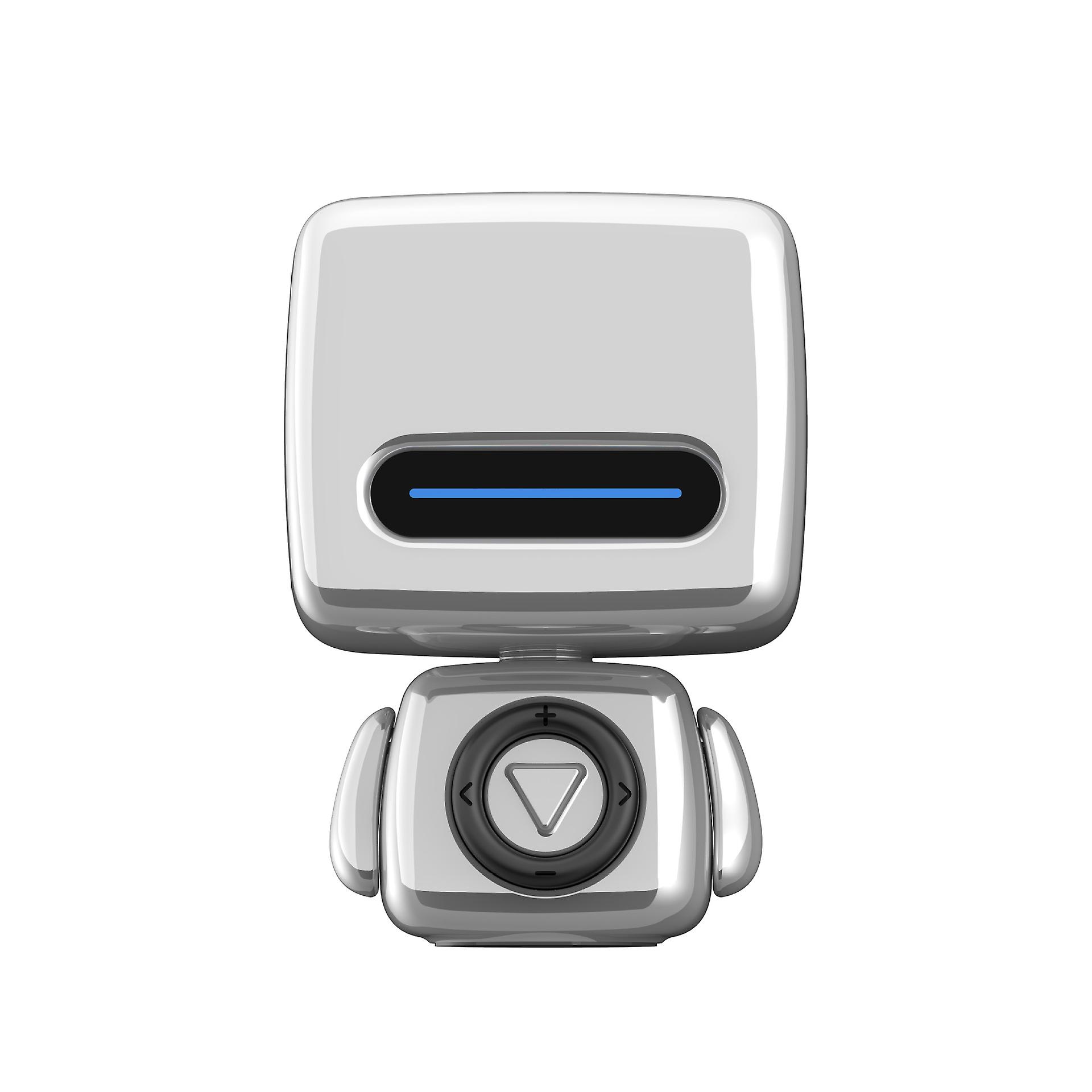 Mini Nette tragbare Roboter Bluetooth Lautsprecher (grau)