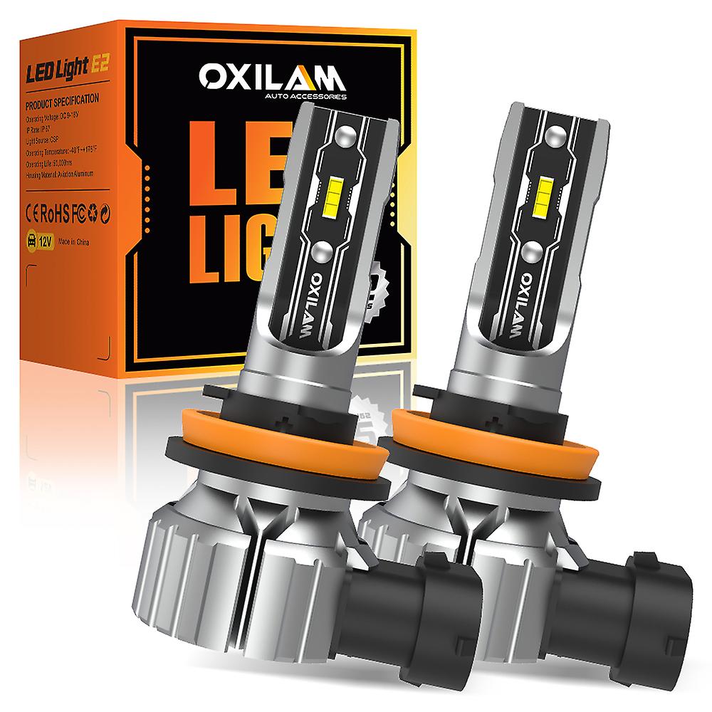 -2x 16000lm Csp H8 H9 H11 H16jp 9005 Hb3 9006 Hb4 Led Headlight Fog Light Bulb Led Fog Lamp White Car Driving Lamp Drl 12v