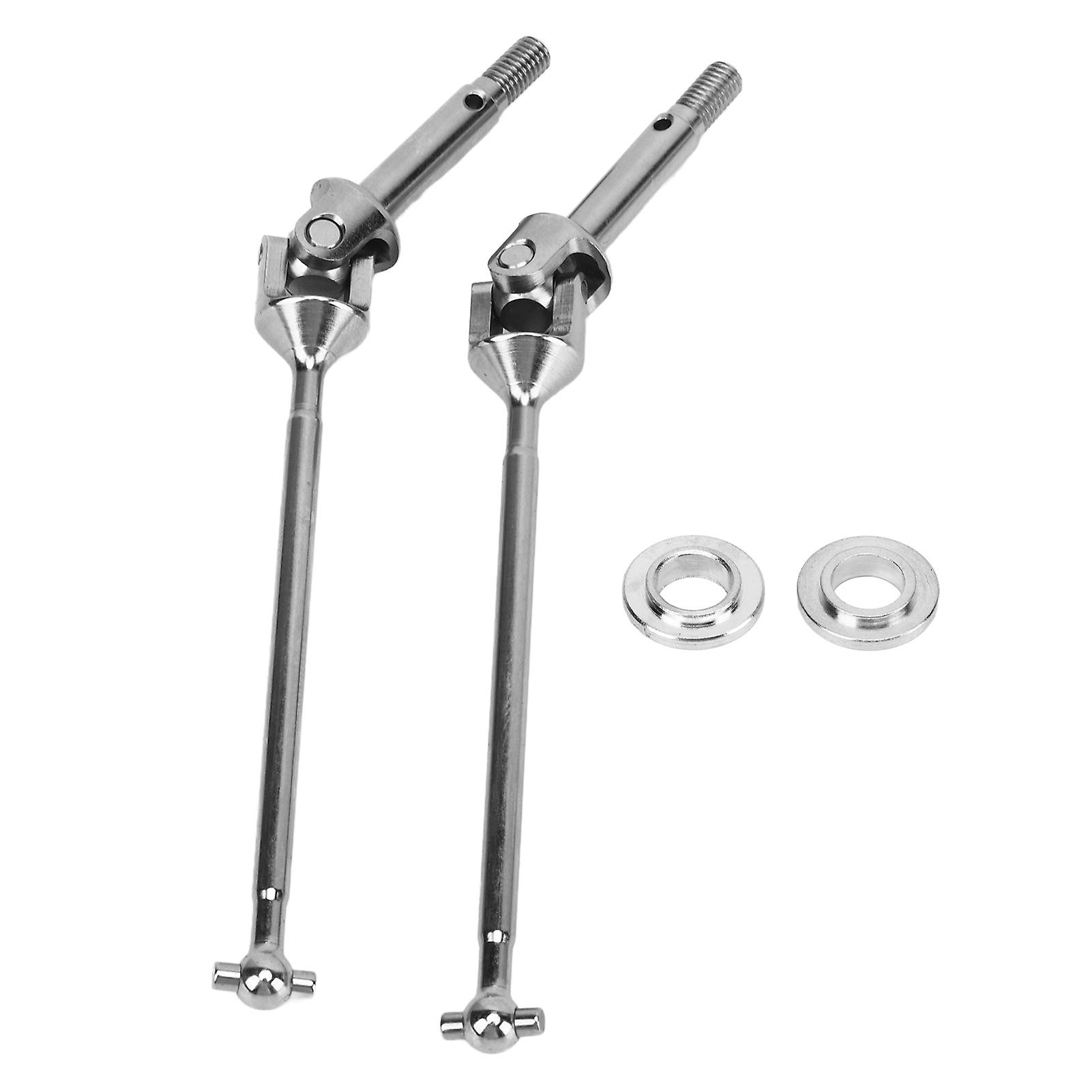 RC Front Drive Shaft,2PCS RC Front Drive RC Drive Shaft Replacement RC Car Upgrade Part Power Packed Performance
