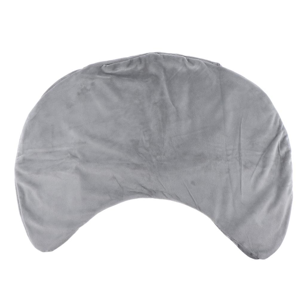 Portable Compact&Lightweight Comfortable Inflatable U Shaped Air Pillow Gray