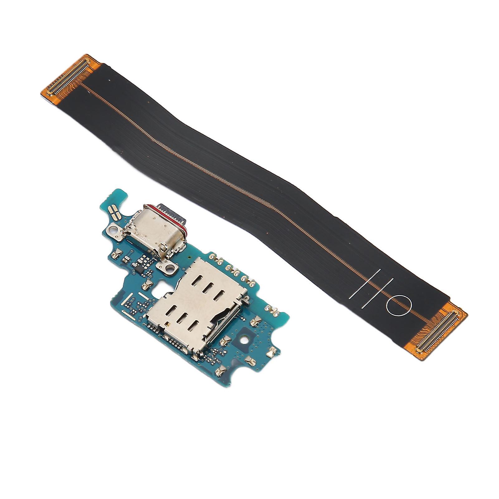 Dock Connector for Samsung Galaxy S21 Plus G996B EU Version USB C Phone Charging Port Flex Cable Replacement Part with Repair Tools