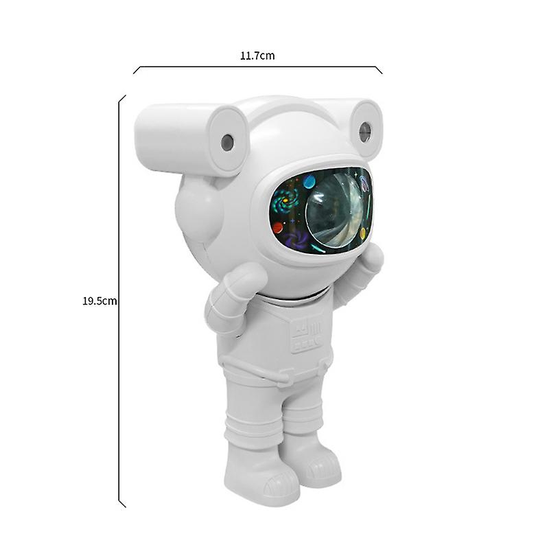 Star Projector Galaxy Night Light Astronaut Space Starry Nebula Ceiling Led