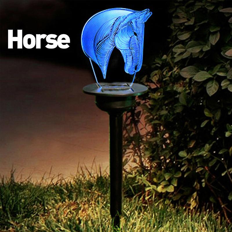 Solar Garden Lights LED 3D Animal Ornament Yard Lamp Outdoor Lawn Decor