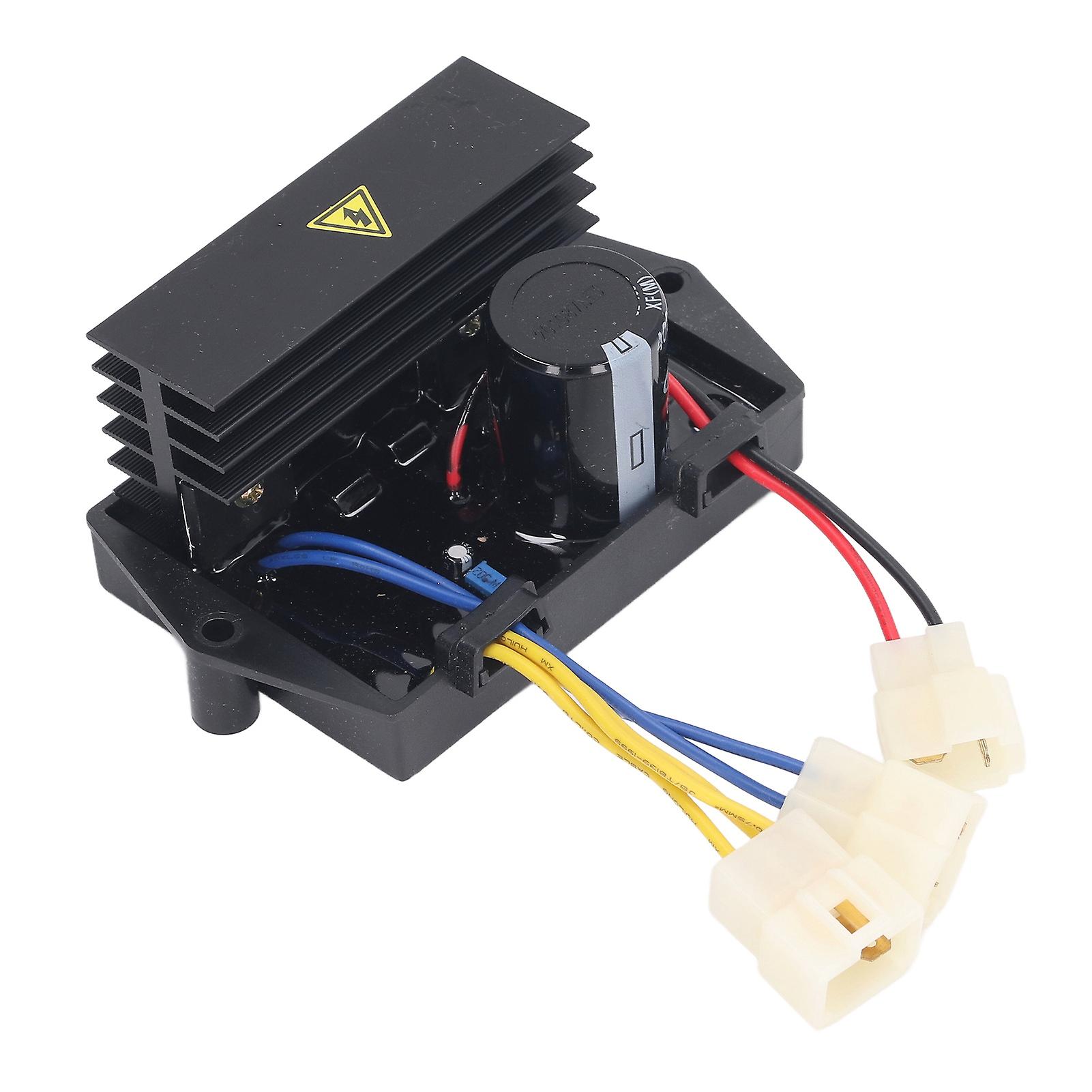 Generator Voltage Regulator AVR 400V 470uF 3 Phase 8 Wires Automatic Voltage Regulator for Kipor 10 to 30KW 