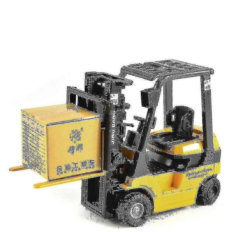 Forklift Alloy Model,exqui Casting Engineering Lifting Car,children's 1:60