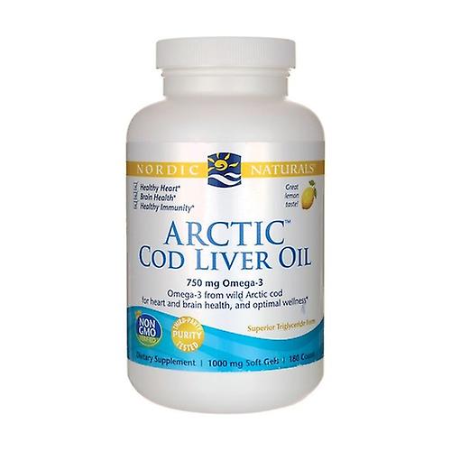 Arctic Cod Liver Oil 750 mg Lemon 90 softgels (Lemon)