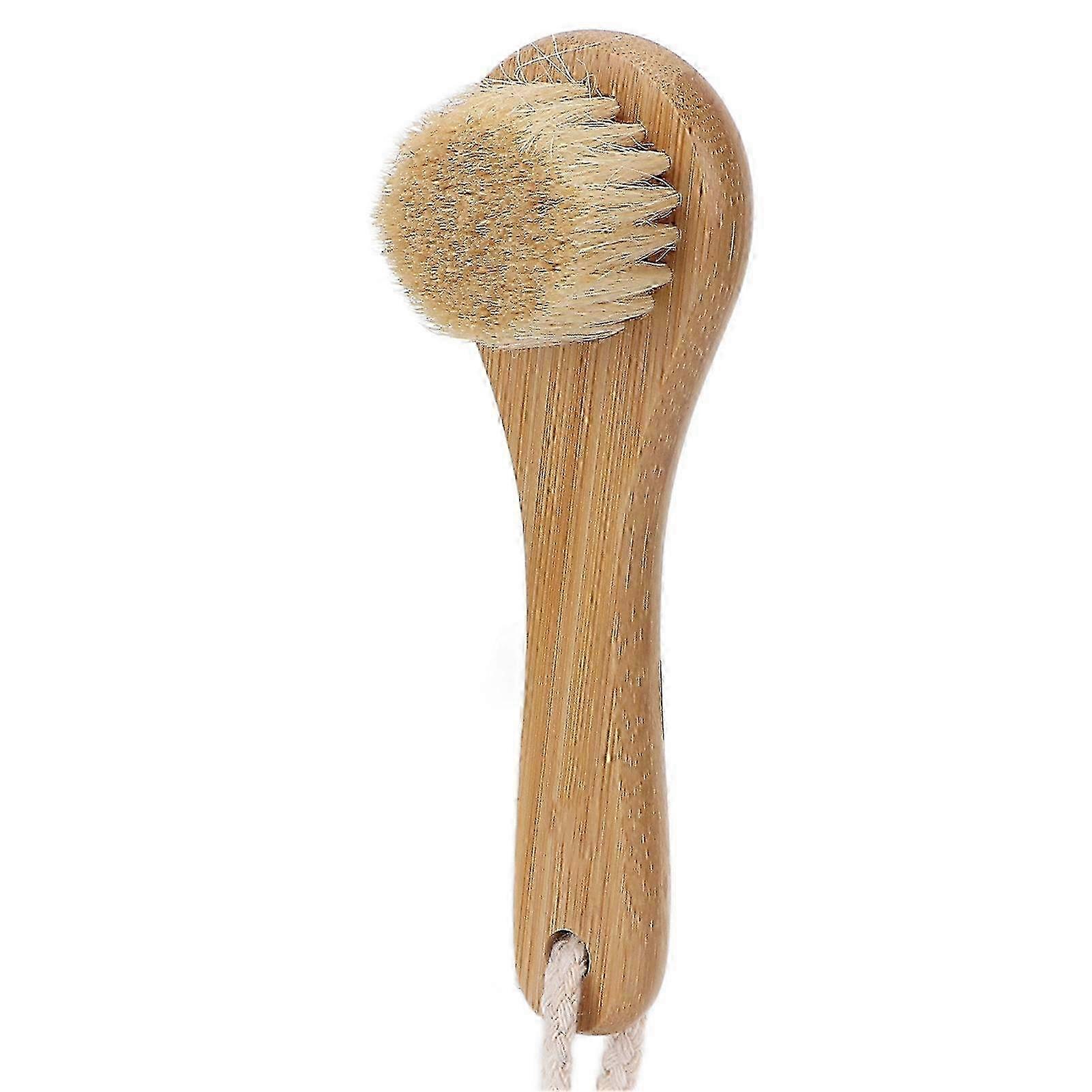 Softer Than Ever Ultra Soft Face Scrubber, Promotes Lymphatic Drainage And Gentle Pore Cleaning With Manual Scrub Facial Brush