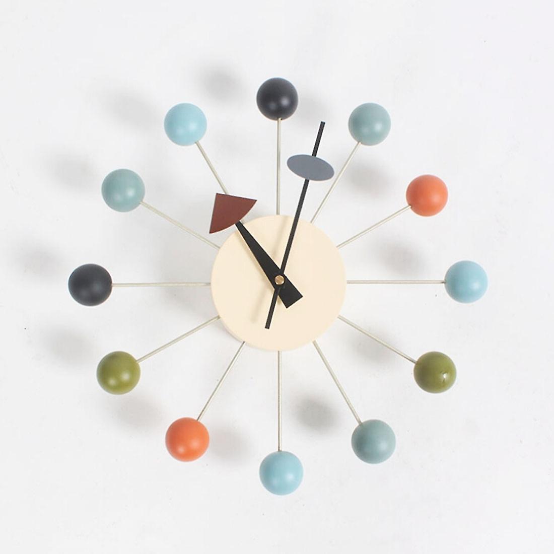 Circular Balls Candy Decoration Wall Clock