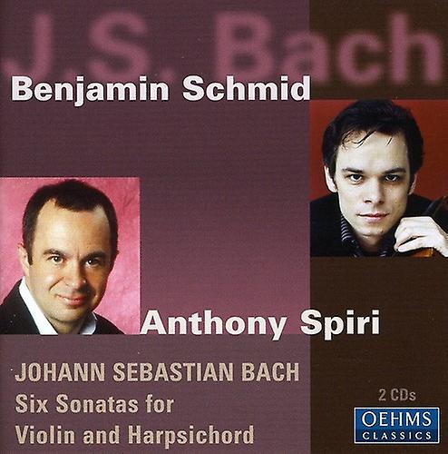 J.S. Bach - Six Sons for VN & HPD  [COMPACT DISCS] USA import