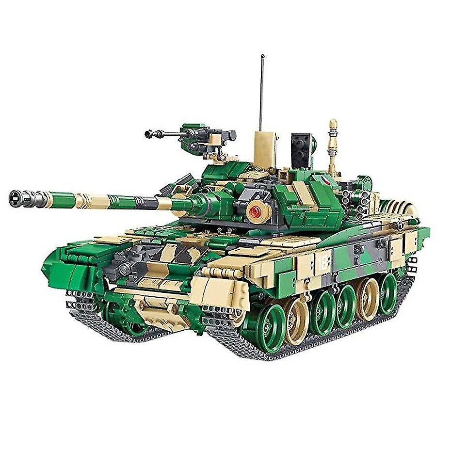 Military Vehicle Series Main Battle Tank Set Building Blocks Bricks Toys Boy Educatonal Toys