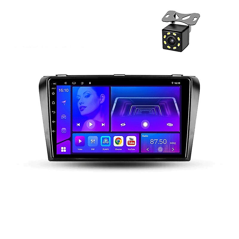 Carplay 2 Din Android Car Stereo For Mazda 3 bk 2004-2013 Mazda3 Multimedia Head unit GPS Navigation