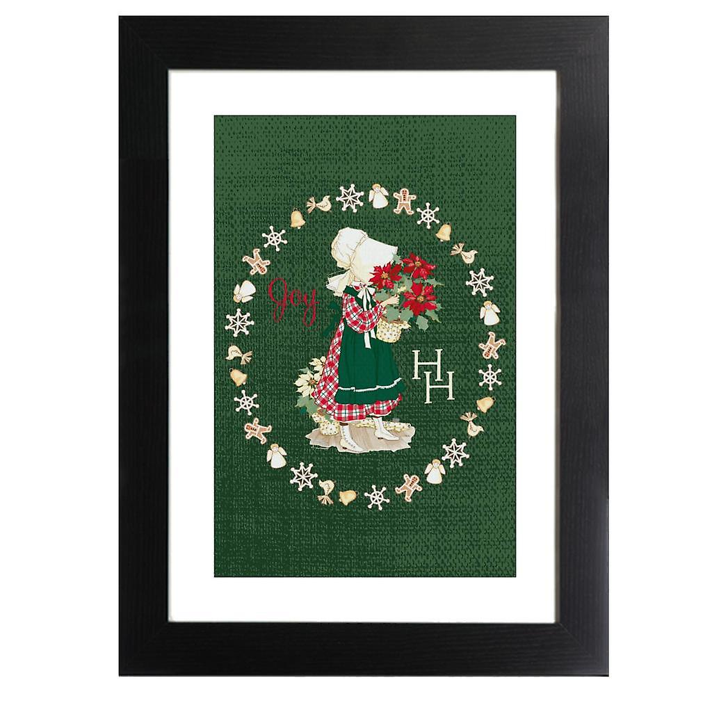 Holly Hobbie Christmas Joy Framed Print