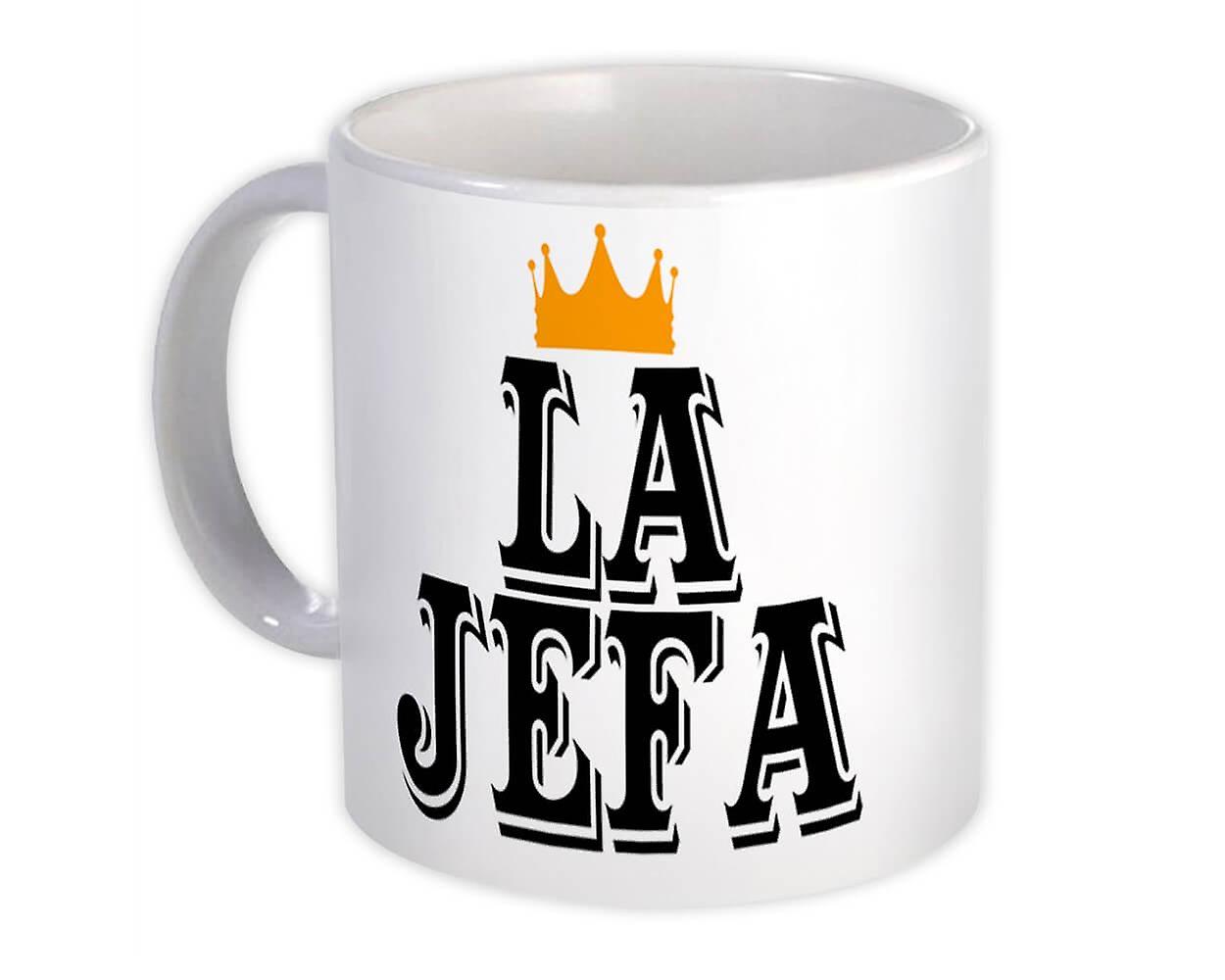 Gift Mug: La Jefa Boss