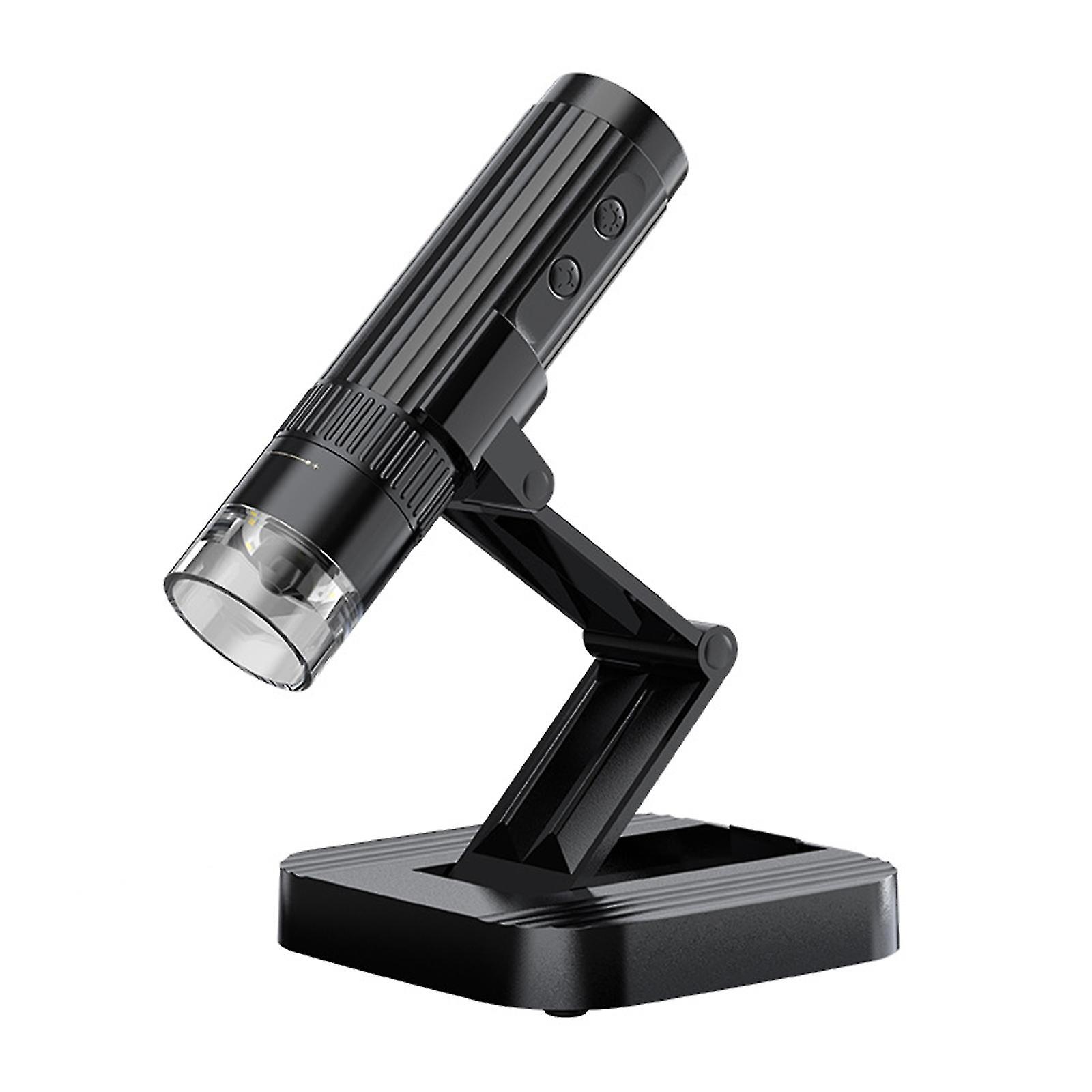 Digital Microscope Rechargeable Portable WiFi & USB Connection, 8 LED Lights