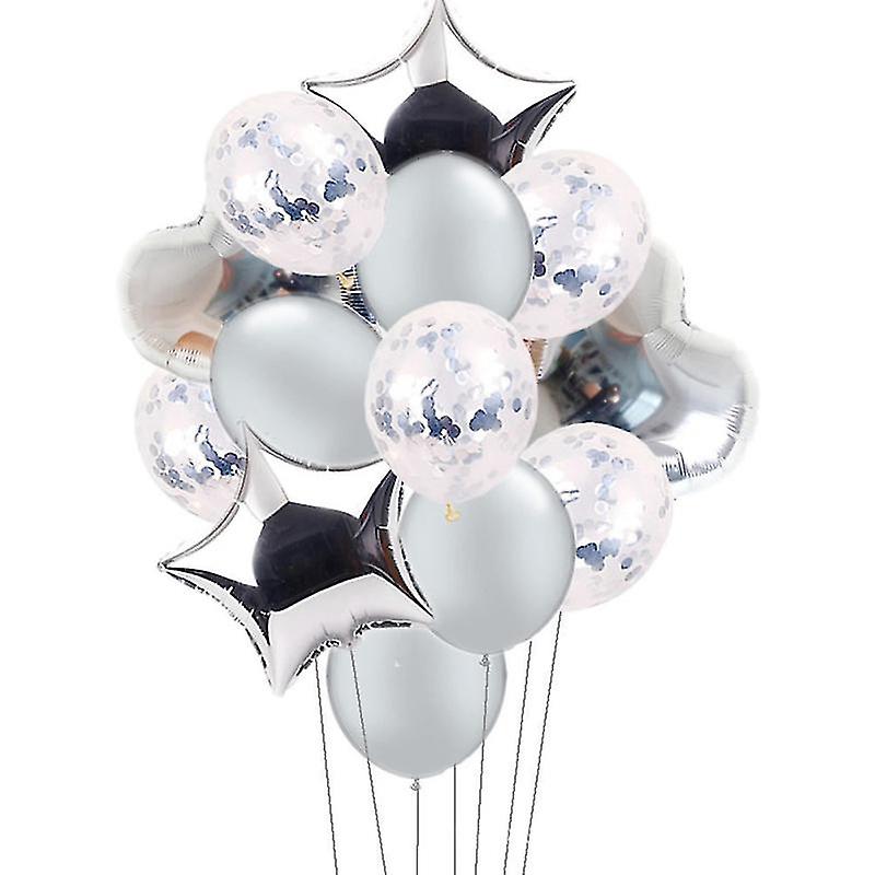 14pcs Valentine Balloons Heart