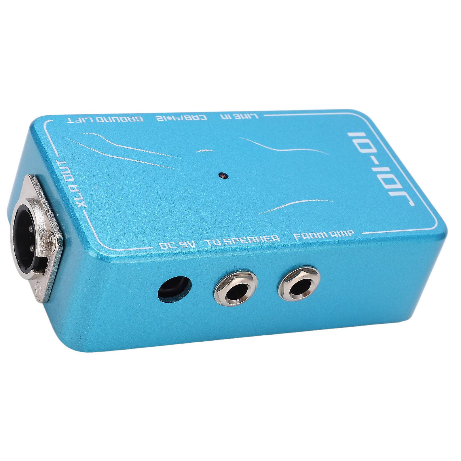 DI Box Passive Direct Amp Simulation E-Gitarren Effektpedal mit Lautsprechern JDI-01