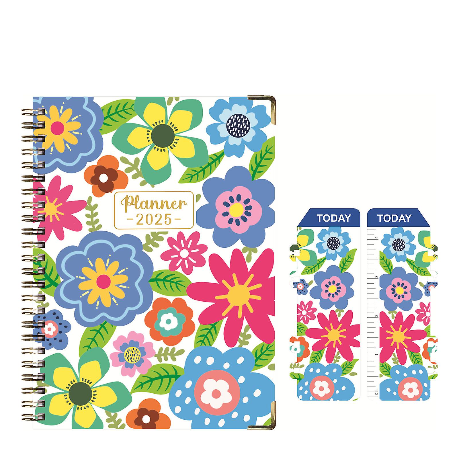 2025 Planner Portable Pocket Daily Weekly Monthlys Planner Notebook for Happy Planner