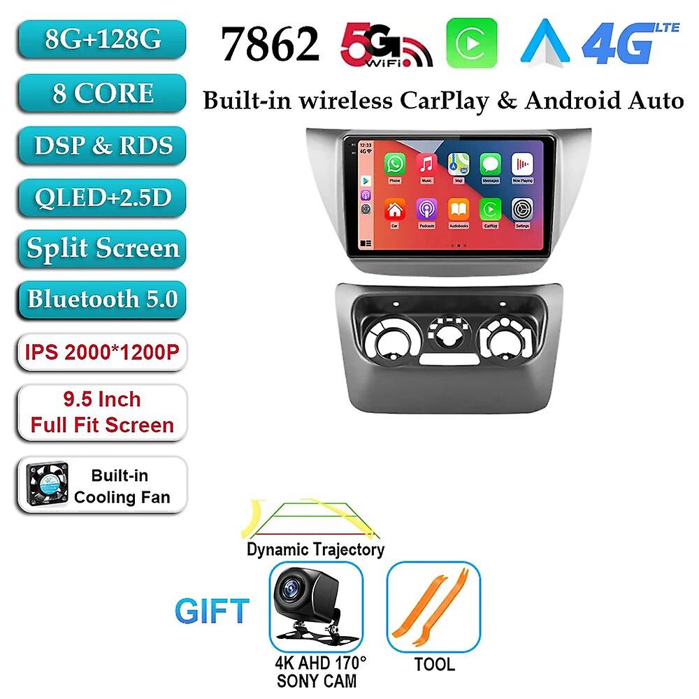 Android 13 For Mitsubishi Lancer 9 Cs 2000 - 2010 Car Radio Multimedia Video Player Navigation Gps 2din 4g Carplay Stereo 2 Din