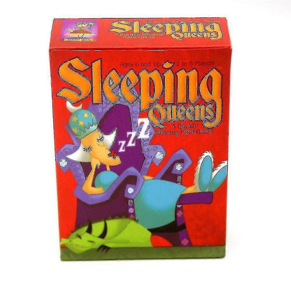 The British Sleeping Queen Parent-child Game Card