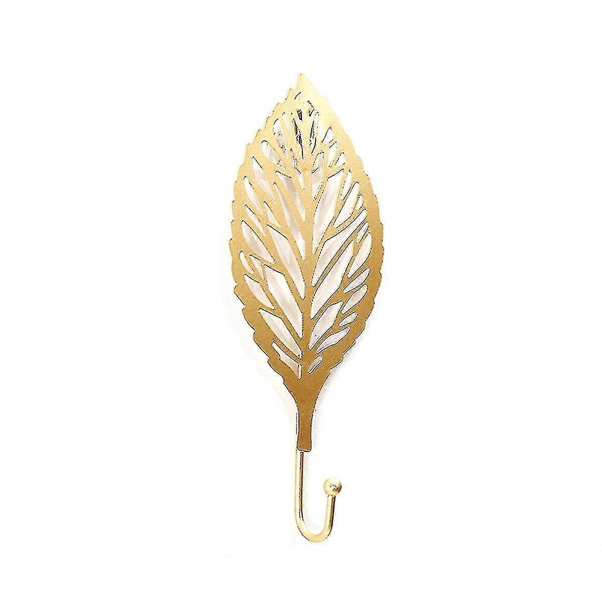 Bathroom Storage Rack Kitchen Clothes Holder Wall Hanger Room Decor Leaf