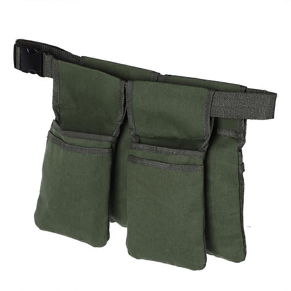 Multi-Functional Portable 7-Pocket Garden Tool Bag Waterproof Waist Strap Tool Bag