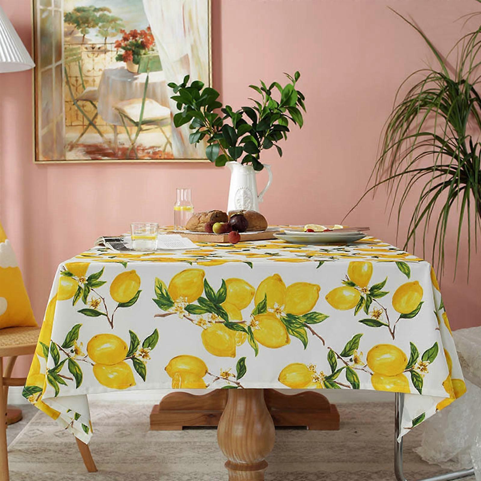 Nordic Ins Tablecloth Small Floral Printed Dining Tablecloth Waterproof Rectangular Table Cloth