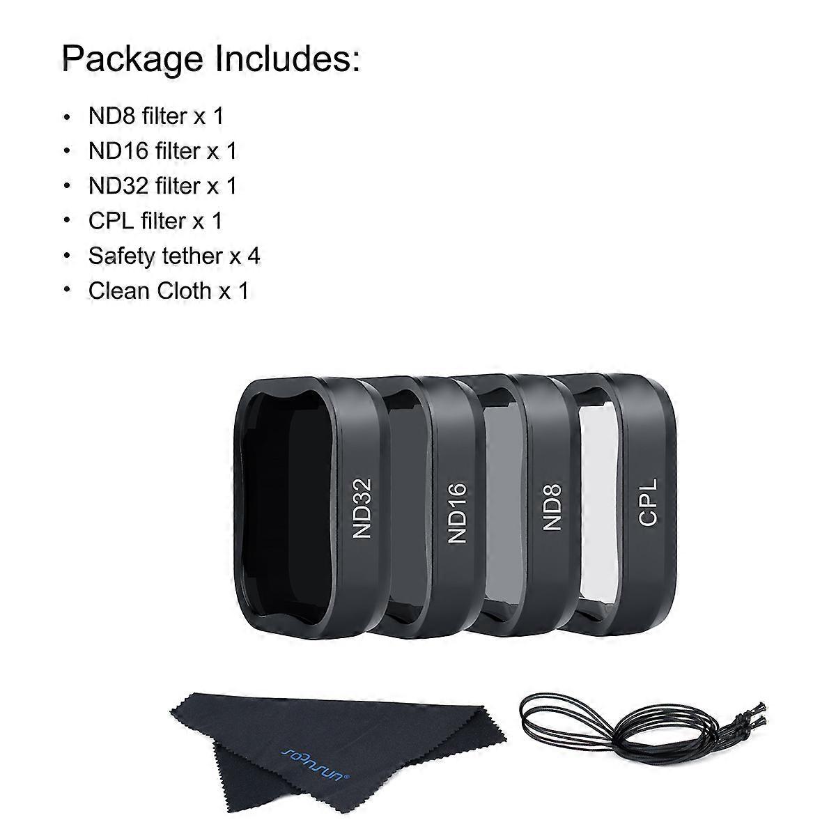 Polarizarea Cpl Filter Nd8 Nd16 Nd32 Pentru Gopro Hero 7 6 5 Black Go Pro Red Color Lens Nd Filter Kituri Accesorii Cameră