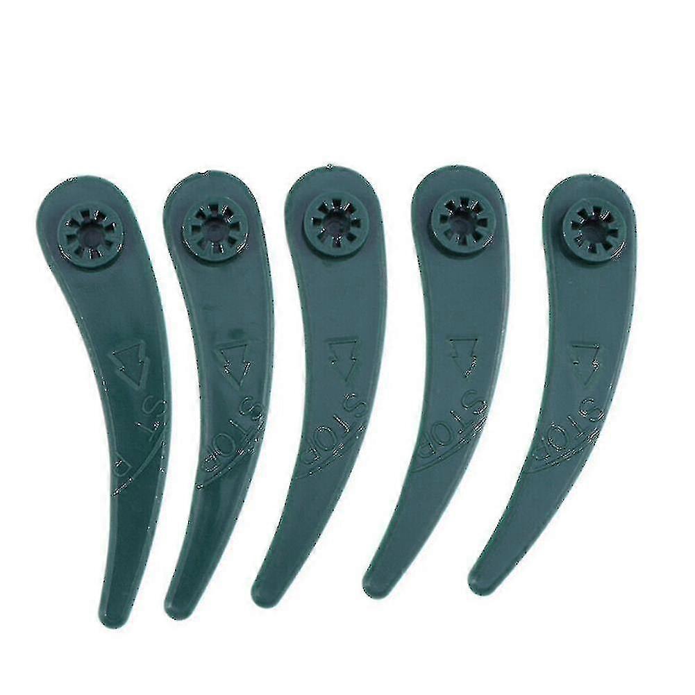50pcs Grass Strimmer Trimmer Plastic Blades Set