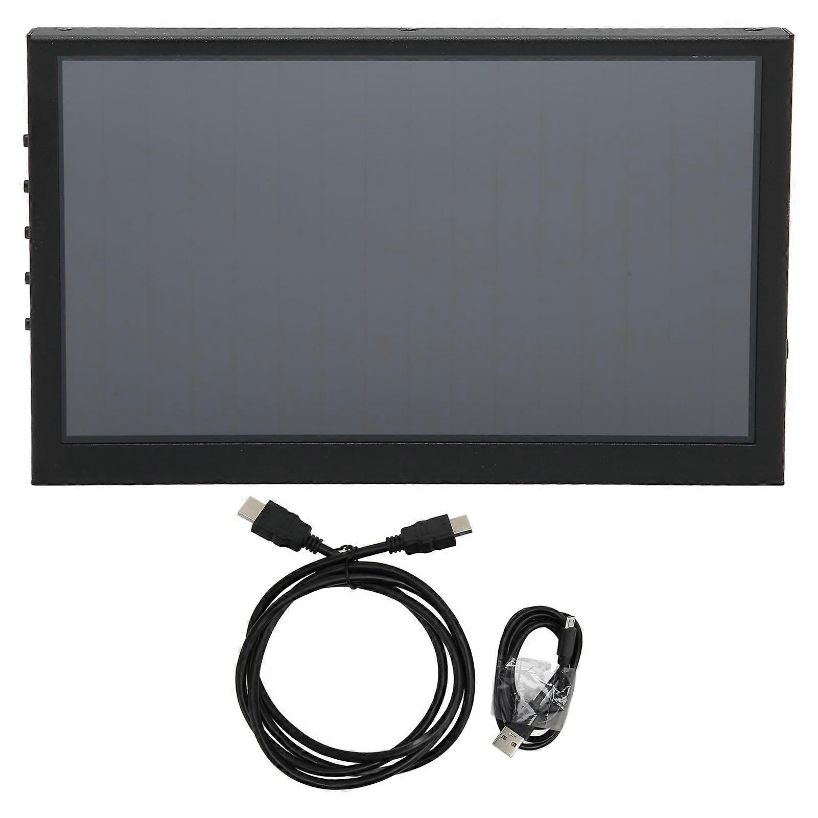 7 Inch Monitor Ips Touch Second Screen Hd Multimedia Interface Portable Mini Lcd Display With Dual Speakers Sound Jacks