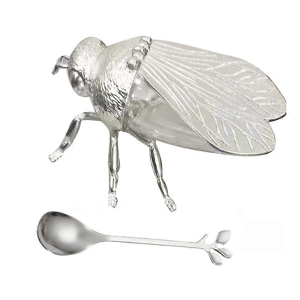 Novelty Bee Sd Hypot Hy Jars Container With Spoon For Tea S Condiments