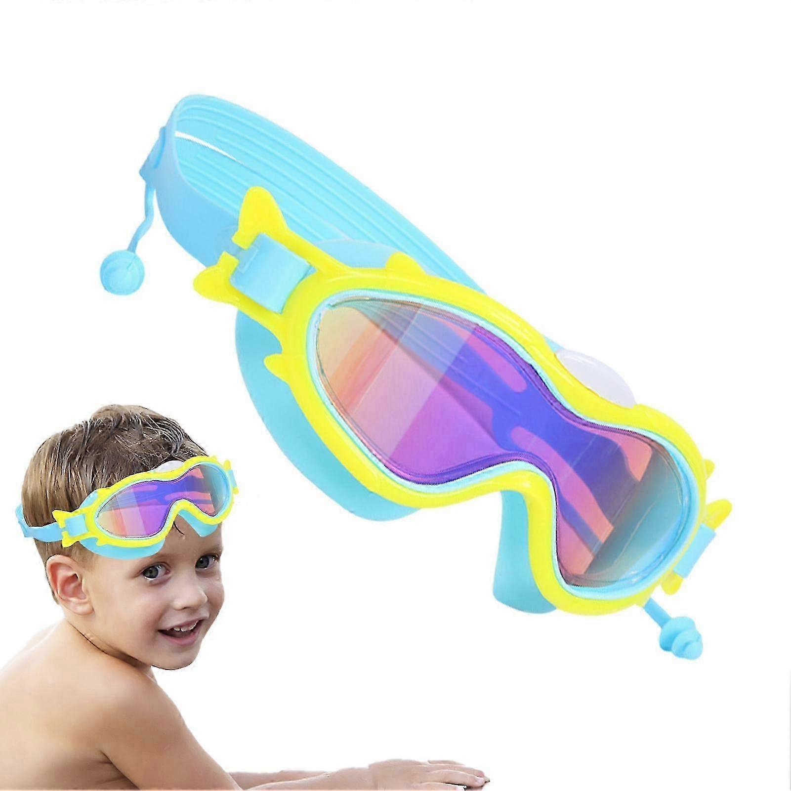 Barn Anti-Fog Simglasögon, Dykglasögon, UV-skydd Pool Simglasögon För Barn Pojkar Flickor Tonåringar