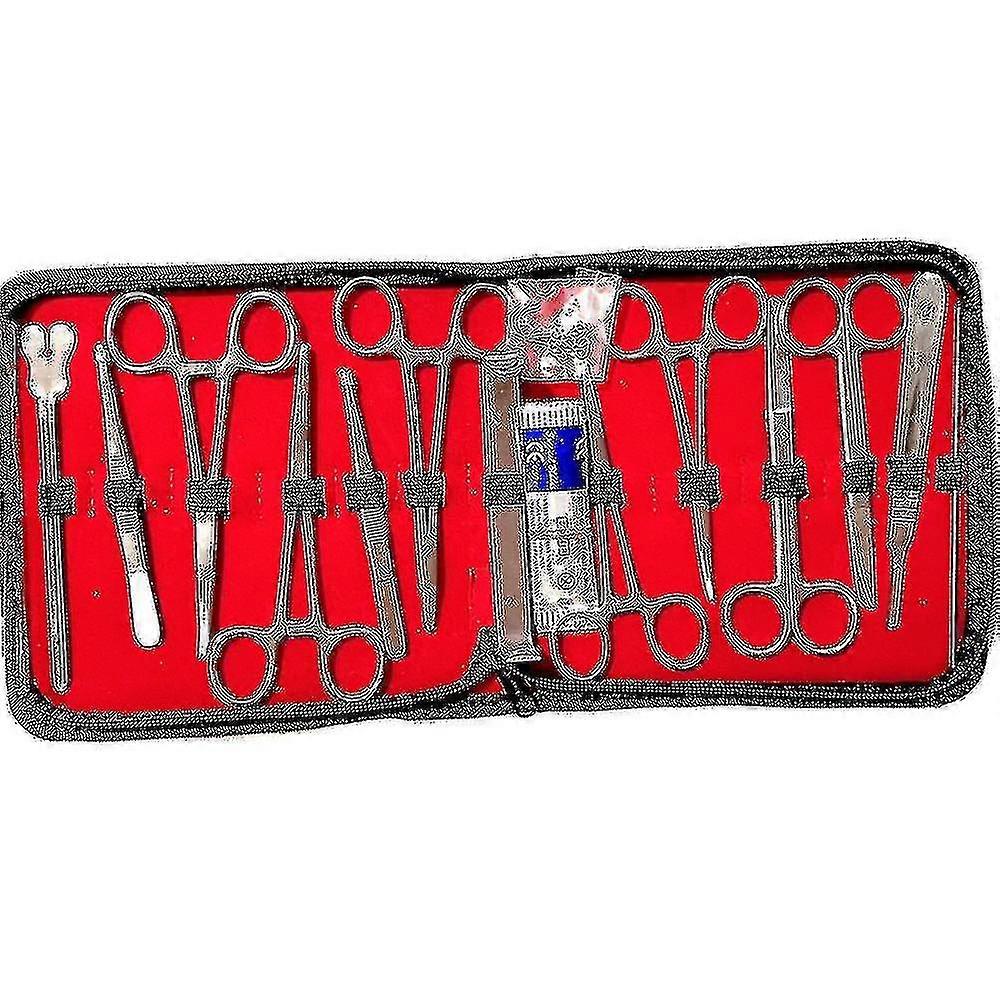 26pcs التشريح البيولوجي أداة التشريح البيولوجي مجموعة تشريح إبرة ، مقص