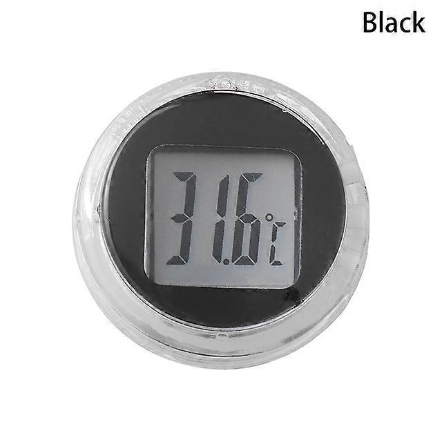 Accessories Waterproof Interior Paste Type Motorcycle  Thermometer Temperature  Meter Digital Instruments