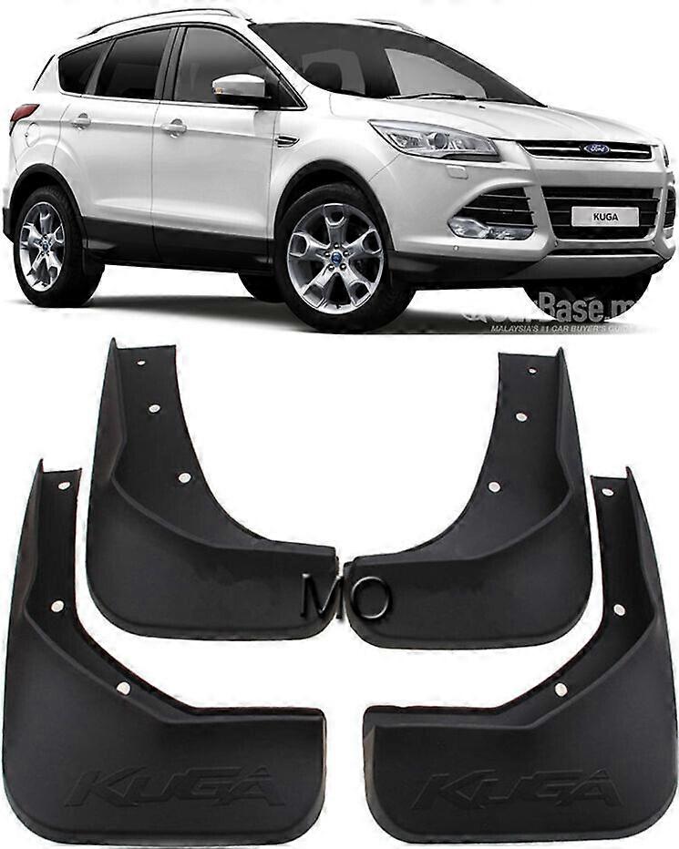High qualityGenuine Front & Rear Splash Guards Mud Flaps For 2013-2019 Ford Kuga MK II