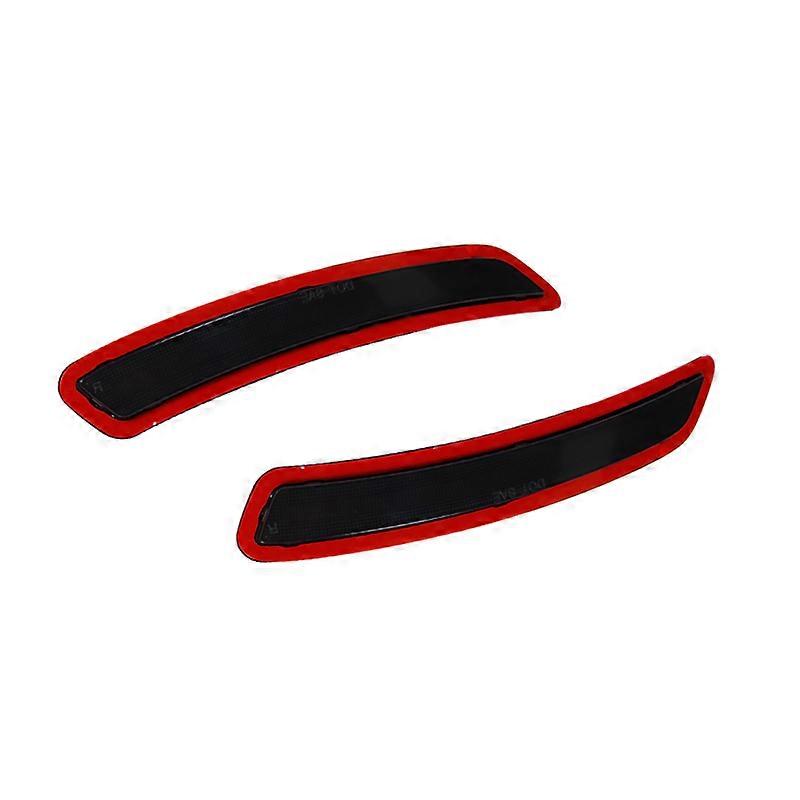 Smoked Lens Car Front / Rear Bumper Side Marker Indicator Light Reflectors Kit For 2020 2022 2022 Toyota GR Supra No Bulb